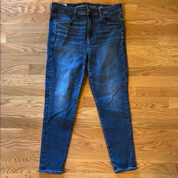 American Eagle High-rise Jeggings Sz 12 Short - Picture 1 of 5